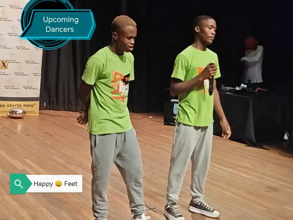 Happy Feet at the beginning of their competition journey